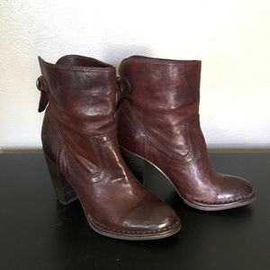 FRYE Lara Short Slouch Booties